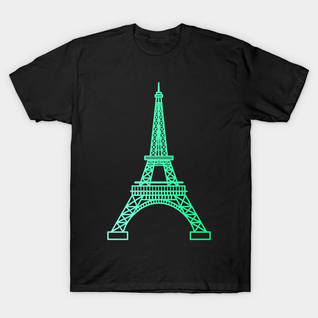 Eiffel tower - Icon T-Shirt by Lionti_design